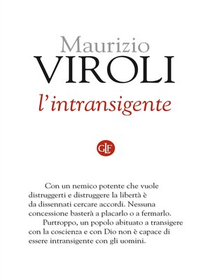 cover image of L'intransigente